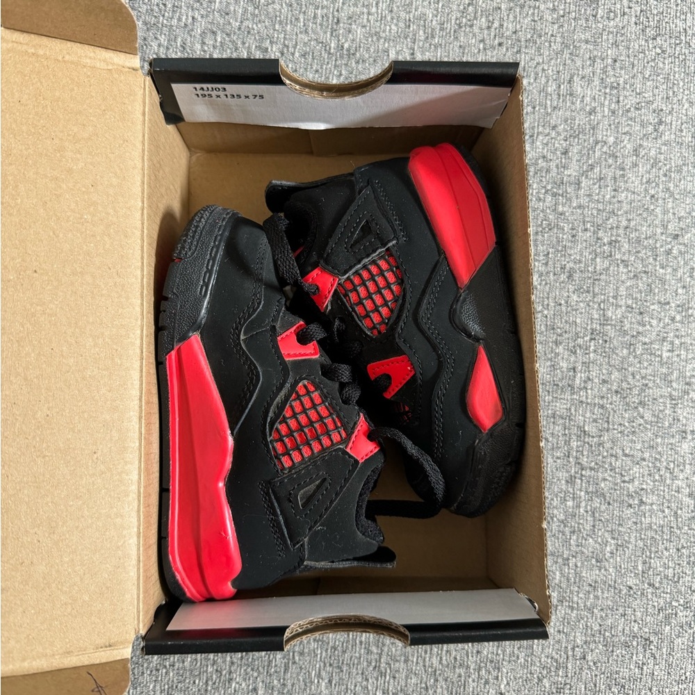 Air Jordan 4 Thunder Red 6c